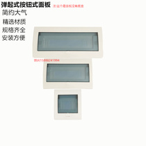 Distribution box panel Guangdong type push-button cover 469131516182022 position household lighting transparent cover