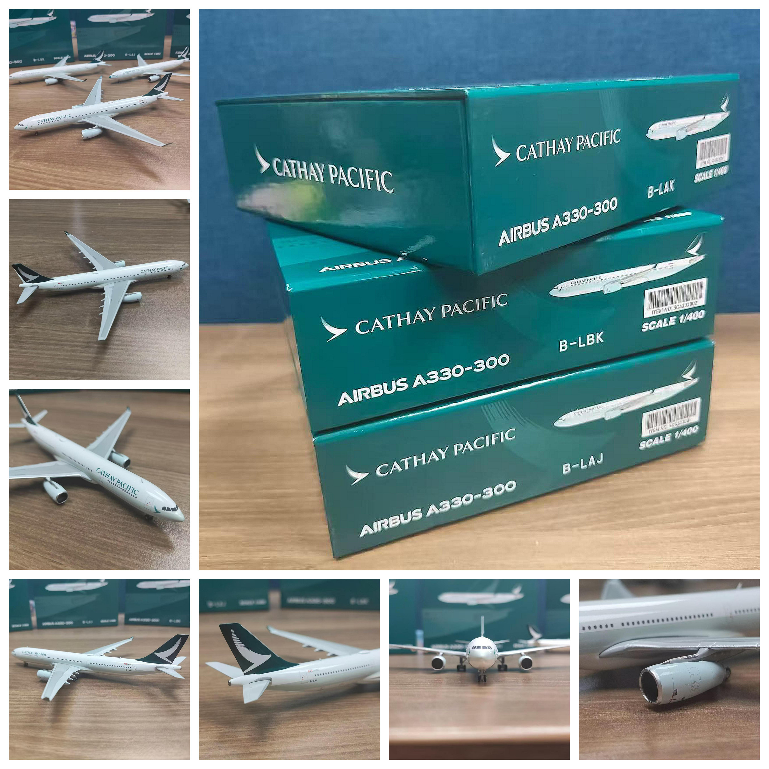 ノーブランド扱い】 1/400 香港航空 A-330-200/天津航空 A320 neo/中国南方