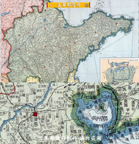  (Atlas)High-definition Map of Shandong Province in the Early Republic of China (Ancient version in the 6th year of the Republic of China)JPG