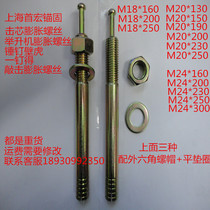 M14-16-18-20-24 core expansion screw lifting machine expansion screw one nail to knock expansion