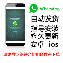 Whatsapp Apple ios Android computer installation package foreign trade software use download
