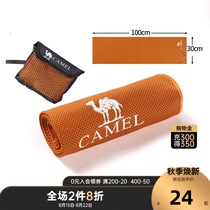  Camel cold feeling ice towel Professional sports sweat towel Fitness men and women cold towel sweat-absorbing yoga ice towel blanket