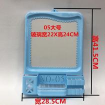 Special price plastic square fashion makeup Wall Wall Mirror vanity mirror bathroom hanging mirror with shelf hanging mirror New