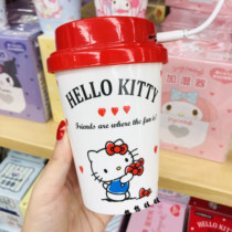 Japan Sanrio kitty melody small white dog drink cup styling Office Desktop usb Humidifier