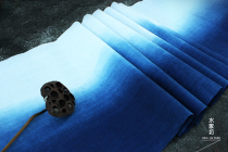 Water Home Workshop Grass Wood Dyeing Blue Dyeing Aquatic handloom Tub tea mat Asymptotic Thorn Embroidered DIY wide 42cm