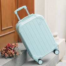 Japanese luggage female hipster trolley case male sturdy and durable student universal wheel password suitcase leather case
