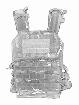 Load-bearing black JPC tabby training special combat field tactical vest 7kg 8kg 10 bulletproof stab-proof vest