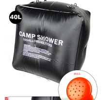 Super large capacity 40 liters solar bath bag outdoor camping bath bag shower water bag 40L extra large size