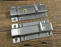 Stainless steel latch wooden door self-elastic latch door automatic latch widening thickened door door bolt spring