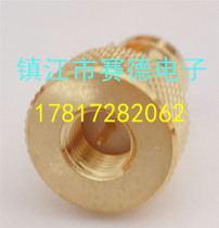 All copper BNC antenna adapter BNC female to SMA male BNC-K SMA-J gold-plated disc flange
