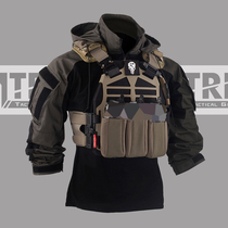 TRN]BAC black ash Industrial attack Basic version tactical top combat uniform spring and autumn shirt frog clothing thin
