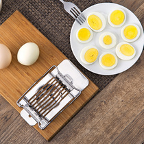 Japanese stainless steel egg cutter multifunctional egg splitter fancy egg slicer egg sliced egg cut