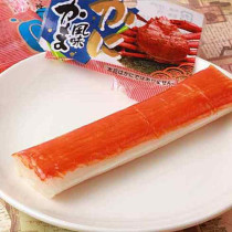 Japan imported snack Maruyu Aquatic Hokkaido fresh long-legged ready-to-eat crab meat flavor stick Crab meat roll crab fillet 45g