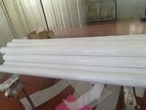 Transparent acrylic tube organic glass tube processing milk white plexiglass frosted barrel acrylic hollow tube