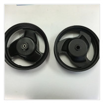 Applicable accessories Qiaoge ghost fire RSZ Fuxi JOG100 front steel ring disc brake 18 teeth rear wheel hub drum brake ring