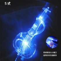 Low price super cool transparent electronic violin Crystal Electronic Violin
