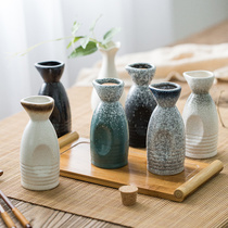 Fuso Japanese vintage ceramic sake jug White wine Shochu bottle Warm jug Wine distributor Dining room tableware