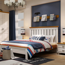 (Kunming Tongcheng) ABC adolescent children solid wood minimalist modern green and environmentally friendly American bed