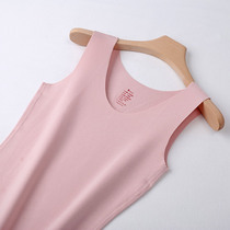 Fever Warm Duvet Vest Winter Lady No marks Undershirt Plus Suede Thickened Pure Color Underwear Female Harnesses Small Inner Hitch