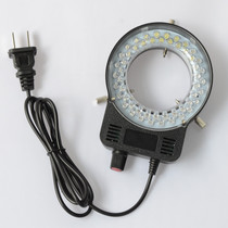 63mm microscope LED light adjustable ring light source electronic video microscope ring light brightness adjustable integration