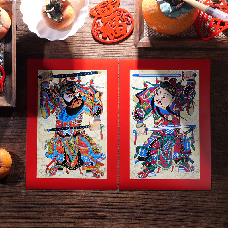 吴道子】钟馗 中国画 掛け軸 水墨画 和室 玄関 茶室 壁掛け 美術品