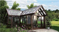  Blue card custom doors and windows light luxury minimalist fashion windproof heat insulation anti-ultraviolet sun room roof Jiangling 100 series