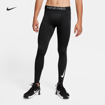 Nike Nike official PRO mens training leggings autumn winter sweatpants quick-drying stitching fashion CU4962