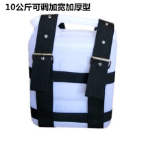 Battery backpack 12V Inverter head booster 2436A dry battery special waterproof double shoulder bucket strap