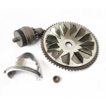 Qianjiang Motorcycle Baoyue V Yue QJ110T-11A-8D-8H start motor head over bridge gear overrunning clutch