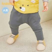 Balabala men 2020 new baby autumn and winter trousers girls casual pants plus velvet pp pants 28084202182