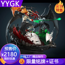 YYGK Oil Factory Ichigo figurama Death Ichigo Minotaur Ichigo vs Xiaowu hand-made statue model RYU