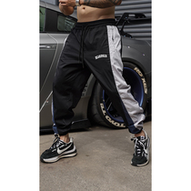 BLUESFLY Clostride sports pants Men Summer thin section Loose Footballed color splicing Speed Dry Fitness Pants Casual Pants