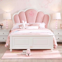 Songbu Kingdom Childrens Furniture Aristocratic Series GC041M Full Solid Wood Single Layer Bed