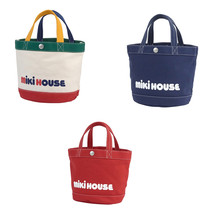21 years new 7 discount Japanese mikihouse canvas hand carrying bucket bag 10-8286-388