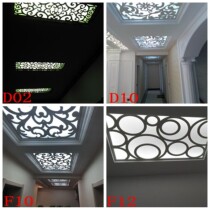 Tonghua partition living room TV density board hollow entrance entrance European style background Wall lattice ceiling carved board Modern