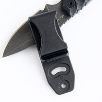 Adjustable K-sheath long nylon waist CLIP sheath knife sheath knife sleeve CLIP belt back CLIP HOLSTER CLIP