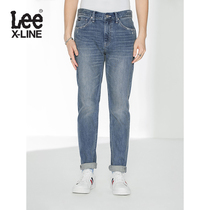 Lee XLINE22 spring summer new product 731 mid waist comfort blue male jeans LMB1007312VA-860-Y
