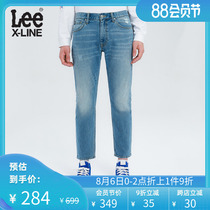 Lee Xline blue jeans men's 726 mid waist straight pants 2020 new trend l127264tc85q