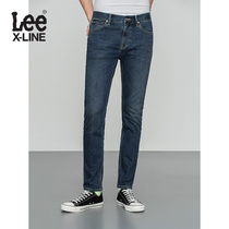 Lee XLINE22 spring summer new product 723 repairs to mens jeans dark blue LMB100723100-728-Y