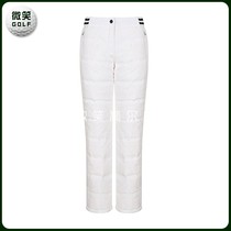 Special 2020 winter New Korean GOLF suit ladies cold warm down trousers GOLF