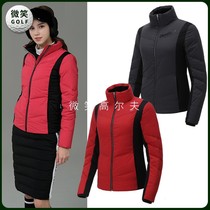 Korea CLEVELAN * 2021 Winter style collar color warm GOLF suit down jacket GOLF