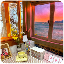 Net red ins wind hanging cloth background cloth Bedroom wall cloth ins girl rental bedroom good things Room decoration bedside cloth