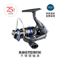 Special Ben fishing wheel Audi sea fishing wheel metal fish wheel fishing wheel rock pole wheel pole wheel oblique mouth spinning wheel fishing reel