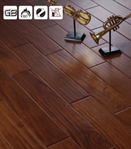 Red Star Meikailong offline shopping mall with World Friends Denver series solid wood geothermal floor decoration floor