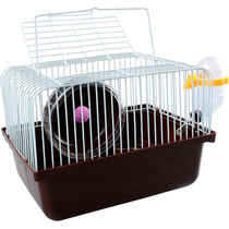 Small pastoral supplies cage hamster cage empty cage small set complete mouse cage Foundation transparent single-layer nest small pastoral
