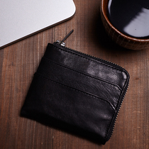  Wallet short business multi-function drivers license coin purse one gift gift mens trendy brand sheepskin wallet