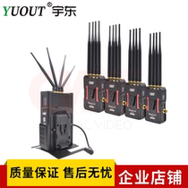 HDMI SDI wireless image transmission 1640FT HDMI SDI wireless transmission 4-way transmission 1-way reception switching