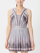 US Order KSwiss Deep V Pleated Spring 22 Tennis Dress Women