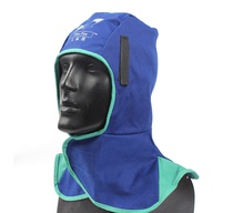 Witex 23-6680 blue full protection wear-resistant fire-retardant sweat-absorbing welding cap Anti-welding splatter washing