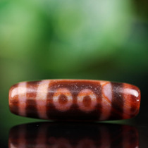 8 71g Tibetan agate pendant five-eye celestial pearl agate pendant